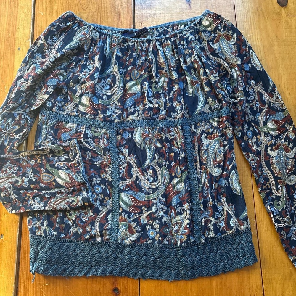 Vintage milkmaid top